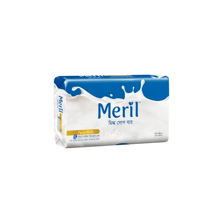 Meril Milk Soap Bar For Fresh Younger Looking Skin - 100g